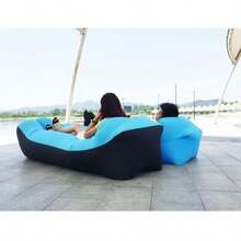 Pillow-Style Multi-Color Outdoor Inflatable Sofa That Quickly Inflates, Perfect For Outdoor Picnics And Lazy Days. Air Sofa. - With Pillow - View 10