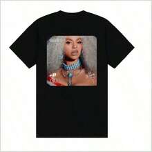 Camiseta de la Gira Mundial 2026, con los nombres de los miembros de Bangtan, productos oficiales del grupo. - Negro - Ver 6