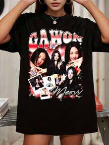 Retro Gawon Meovv K-Pop T-Shirt, Meovv My Eyes Open VVide Album Shirt, Meovv Me Me Me Shirt, Toxic Shirt, MEOVV Members K-Pop Shirt Sweater - Black - View 1