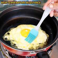 1/3/5/10 pièces Pinceau de bâtonnage en silicone détachable, pinceau à huile résistant à la chaleur avec tête amovible, facile à nettoyer, pour barbecue, cuisson, cuisine, friteuse à air, camping et pique-nique - A - Voir 6