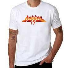 Camiseta con logotipo de Dokken, camiseta ligera de manga corta refrescante - Blanco - Ver 11