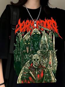 Women T-Shirts - Black - View 6