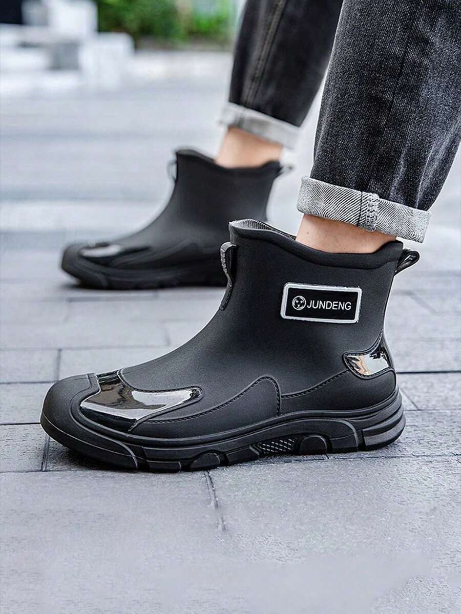 Rain Boots & Rain Boot Covers - Black - View 1