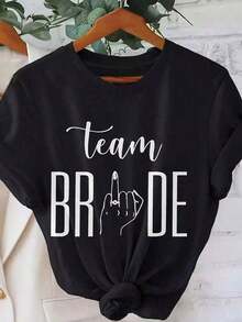 Women T-Shirts - Black - View 6