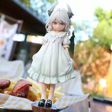New Light Nightmare Twin Angry Dragon Girl Kanna-Chan Figure - Cute Maid Anime Ornament - Multicolor - View 5