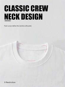 Camiseta de Patrón de Fútbol Americano de para Mujeres - Con Letras del Equipo y Diseño de Casco, Mezcla Transpirable de Manga Corta y Cuello Redondo, Adecuada para Atuendos de Juego, Ropa de Fan, Ropa de Descanso, Ropa Casual (S-XXL) - Camiseta de Cuello Redondo Cómoda - Blanco - Ver 7