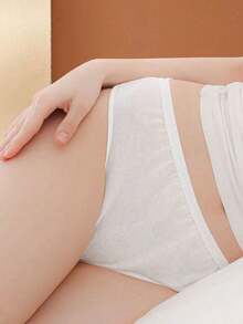 5Pcs Disposable Postpartum Underwear For Pregnant Women, Sterile Underwear For Travel And Business, Outdoor Disposable Shorts, Ladies' Disposable Underwear, Women's Outdoor Travel Underwear, Menstrual And Postpartum Supplies - Travel Accessories - View 2