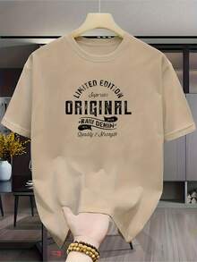 New Style T-Shirt With Modern Print, Breathable And Comfortable Printed T-Shirt, Quick-Drying T-Shirt, Big Skirt Culture Clothing, Casual Clothing, Big Skirt Culture Clothing, Loose Fit T-Shirt, Comfortable T-Shirt - 黑色 - 查看 9