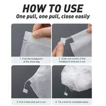 Aproximadamente 50 piezas Bolsas de malla blanca para aislar frutas - Previene la entrada de insectos y pájaros - Adecuado para viñedos y jardines - Aplicable para diversas frutas y verduras, protección para jardinería - alrededor de 50 piezas - Ver 9