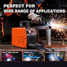 MMA250 Mini Home Welder, IGBT Inverter Welder, Cooperative Control, Suitable For Beginners - US A Type Plug(110-127V) - View 3