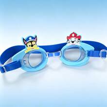 Kính bơi hoạt hình PAW PATROL, độ nét cao, chống sương mù, không gây kích ứng mắt, đồ dùng bơi lội mùa hè cho bé trai, kính bơi hình nhân vật Rubble, vật dụng cần thiết cho trẻ em khi chơi ở hồ bơi, có thể điều chỉnh từ 30-60CM. - Màu xanh lam - Xem 3