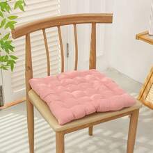 1 chiếc đệm ngồi bằng vải nhung mềm mại và thoải mái, thiết kế tối giản phù hợp cho mọi mùa, đệm ghế màu trơn cho văn phòng. - 40x40cm - Xem 17