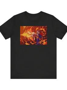 Unisex T-shirt Mode Anime Tee, Anime-tröjor, Anime Vintage Unisex T-shirts, herrtröjor, herrkläder, herrset, herr-t-shirt, herrartiklar, vardagsklänningar för kvinnor, damset, eleganta blusar, dam-t-shirts, damklänning - Svart - Visa 6