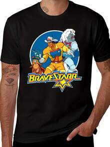 Camiseta unisex de manga corta, para hombreBraveStarrVintageGráficoCamisetaAños 80AnimeTeeconNegritaBRAVESTARRRotulación-NegroInformalCamisaAnimeFansandAños 80NostalgiaLavableInformalVestimentaAnimeRopa, topsdemujer, MichaelJacksonGráficoCamisetaDulceDiseño,VeranoInformalDesgaste, CalienteClimaWear,camisetasparamujer,camisetasparahombre,playerasdehombre,,y2k,spiderman,regalosparaEsonovio,RetroVintage,playerasdehombregimnasio, spiderman, FIFACampeonato Mundial2026Camiseta,,regalosparaEsonovio, - Negro - Ver 5
