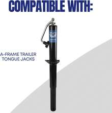 Jeremywell Trailer Jack Foot Plate 5000 Lbs Capacity With Pin Base For A-Frame Boat RV Camper Removable - ColorA - View 5
