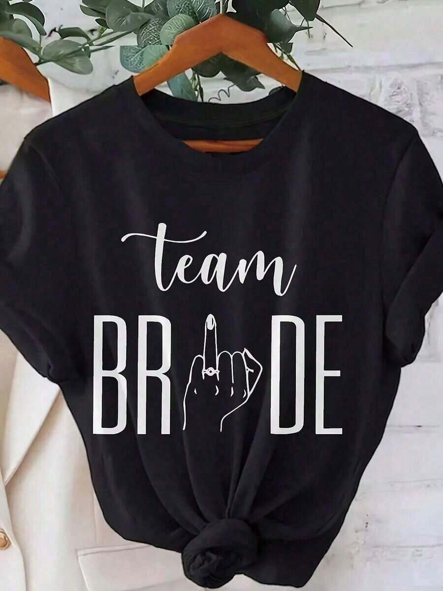 Women T-Shirts - Black - View 1