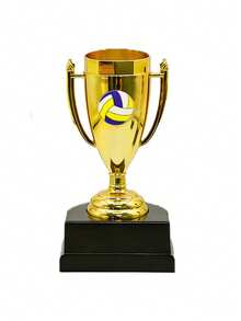 Piala Mini Plastik, Cocok Sebagai Hadiah Pesta, Properti, Hadiah, Penghargaan, Berlaku Untuk Remaja dan Dewasa dalam Permainan Bola Basket/Sepak Bola/Bola Voli/Bisbol/Softball - Emas - View 9
