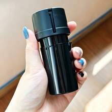 1pc, Small/Large 2 Sizes Plastic Grinder, Cross-Border Hot-Selling Portable Smoking Accessory, Outdoor Portable Tobacco Grinder, Suitable For All Age Hand-Rolling Enthusiasts Manual Plastic Grinding Tool, Practical Gift For Old Friends Gathering! - View 6