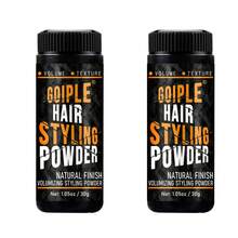 Goiple 10g/30g/40g 定型粉，增加髮量與質感，霧面效果，控油且持久定型，輕盈蓬鬆瞬間增量，自然不油膩，緊急造型，男女通用 - 黑色 - 查看 14