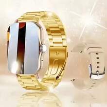 Reloj inteligente con pantalla completamente táctil, llamada, recordatorio de mensajes, control de música y otras funciones, compatible con iPhone/Android mo - Go20Szstrap - Ver 2