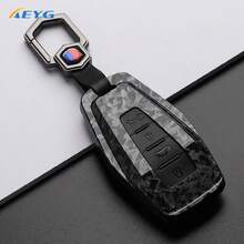 Funda para llave de coche hecha de estilo de fibra de carbono ABS, compatible con varios modelos de Geely, incluyendo Coolray, X6, Geometry C, Emgrand, Global Kulrey, Hawk GX7 y Okavango - Geely Modelo B - Ver 9