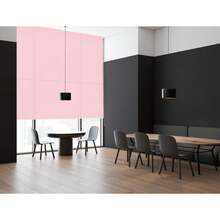 KIWI Premium Translucent Roller Blind, Sizes From 100 To 180 Cm Wide And From 165 To 250 Cm High, Easy Installation Roller Blind, Available In 16 Colors - Pink - View 5
