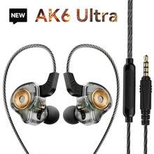 原装 QKZ AK6 Pro EDX Pro 单动圈单元 HiFi 低音入耳式耳机，带麦克风，3.5mm 立体声降噪运动耳机，ZST X 双动圈单元 - 紫色 - 查看 18