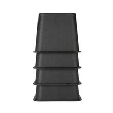 NEW 4Pcs Heavy Duty Bed Chair Risers Feet Leg Lift Furniture Extra Raisers Stand 3" UK - VP00451 - View 11