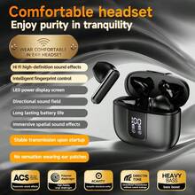 Auscultadores Semi-In-Ear TWS 2026 Novo Estilo, Bluetooth 6.0, Mini, para Desporto e Casais, Vídeo, 9D HIFI Stereo, Cortical, para Android e , Música, Telemóvel, Auriculares Inteligentes, para - Ver 13
