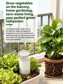 Outdoor Composting Bins, Compost For Garden And Fermentation Tools For Converting Kitchen Waste Into Fertilizer, Are Gardening Tools That Enrich Soil Both Indoors And Outdoors. The Creative Design Of These Tools Is Simple To Install And Operate. - Multicolor - View 9
