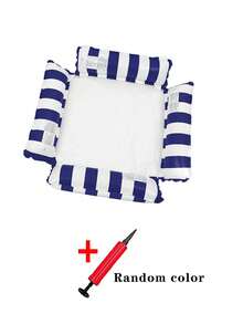 Inflatable Swimming Pool Float Bed, Inflatable Floating Raft, PVC Water Hammock, Swimming Pool Inflatable Float Bed, Swimming Pool Tools, Swimming Tools, Water Sofa, Beach Chair, 4-In-1 (Hammock, Saddle, Chaise Lounge, Float Bed), Multifunctional, Swimming Pool Float Bed, Suitable For Adult Vacation, Entertainment And Leisure, Essential For Summer Travel And Vacation - Four-tube Floating - View 12