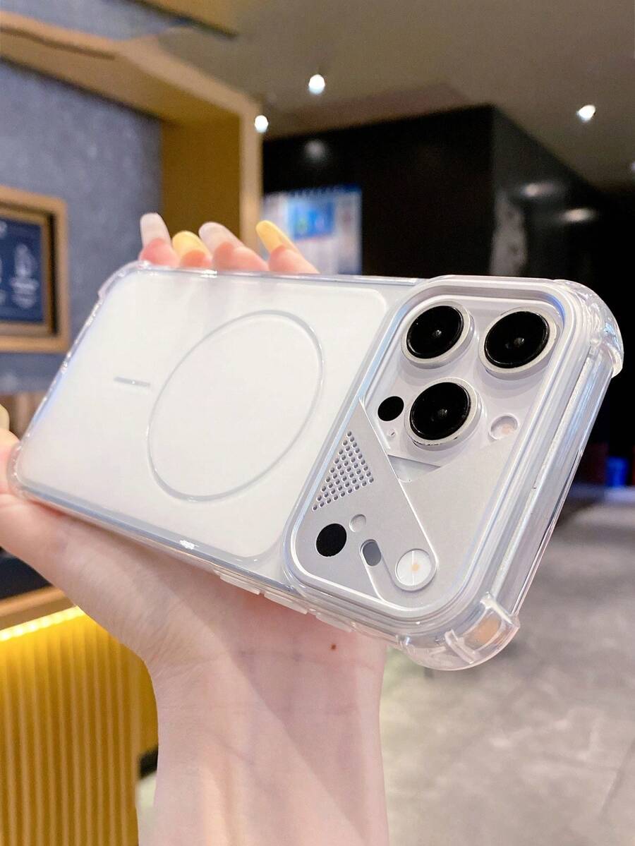 奢華霧面透明四角防摔手機殼，極簡鏡頭保護防摔背殼，適用於 iPhone 17 Pro Max、17 Pro、17、16 Pro Max、16 Pro、16 Plus、15 Pro Max、15 Pro、14 Pro Max、14 Pro、14、13、12、11