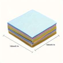 20pcs, Microfiber Lens Cleaning Cloth, Lens Watch Jewelry Cleaning Cloth - Color Mixing - View 2