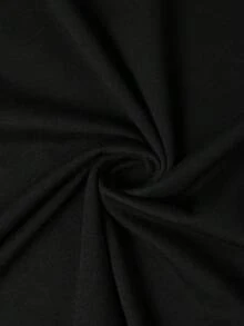 100% Cotton T-Shirt, Short-Sleeved Round Neck T-Shirt For Women, Fashionable For Spring And Summer, Urban Style, Light Luxury, Suitable For Parties And Holidays, With Animal And Letter Prints, Popular T-Shirt, Local Delivery, New Summer Fashion Product, Father's Day Gift T-Shirt. - 黑色 - 查看 3