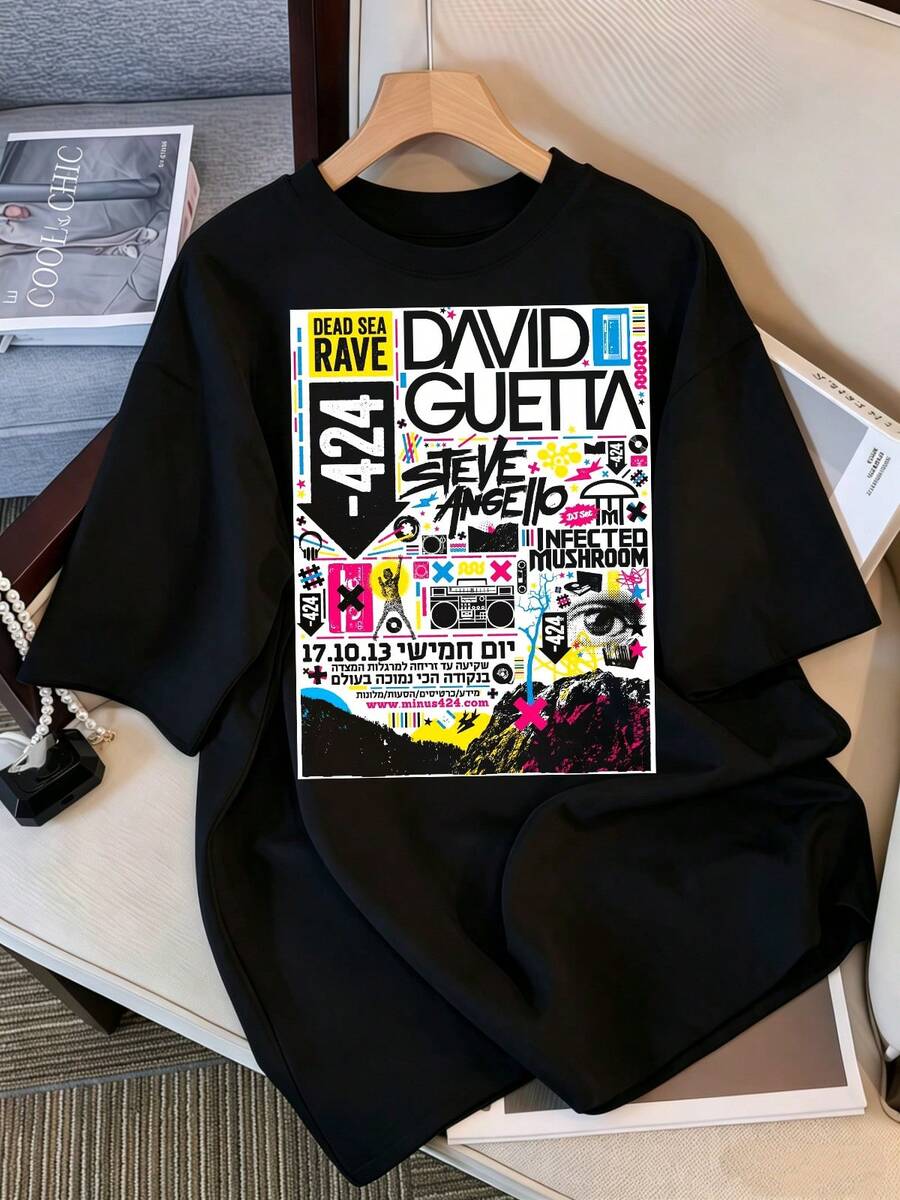 Women T-Shirts - Black - View 1