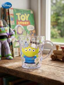 Disney 1pc 360ml Authorized Buzz Lightyear Rinse Cup, Cute Cartoon Mug, Shatterproof Plastic Crystal Glass Cup, Suitable For Travel, Home, Office, Birthday, Wedding, Party Gift - Style 2 - View 13