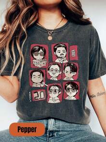 Women T-Shirts - Black - View 7
