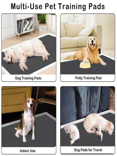 45"X60" 30 Odor-Control Super Absorbency Charcoal Pee Pads - Thicken Disposable Potty Pads For Dogs And Cats