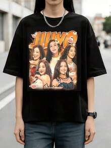 Women T-Shirts - Black - View 1
