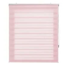 KIWI | Custom-Made Day And Night Roller Blind In Pink, Sizes From 60 To 180 Cm Wide And From 180 To 250 Cm High, Easy Installation Day And Night Blind - Pink - View 1