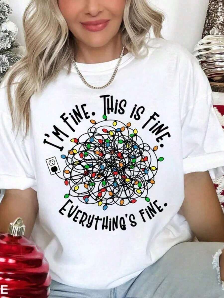 Camiseta gráfica para mujer, ultra cómoda, transpirable, de corte holgado, blanca, con estampado retro de furgoneta "Stay Little Hippie", manga corta, cuello redondo, de algodón puro, suave, informal, para uso diario de verano, estilo urbano. - Blanco 2 - Ver 1