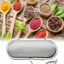 不鏽鋼茶葉/香料濾網，提供2種顏色和2種形狀，適用於居家泡茶、過濾戶外食材、大尺寸香料/香草/醃漬/燉煮過濾 - 彩色 - 查看 13