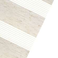KIWI | Custom-Made Day And Night Roller Blind In Natural Color, Sizes From 60 To 180 Cm Wide And From 180 To 250 Cm High, Easy Installation Day And Night Blind - 生的 - 查看 5