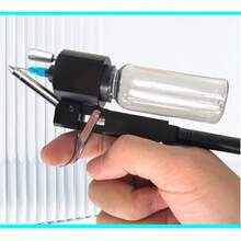 YD-MX116A Gravity Feed Dual-Action Airbrush Gun With 3 Nozzle Sizes - Ideal For Tattooing, Cake Decorating, And Toy Model Painting - Black - View 7