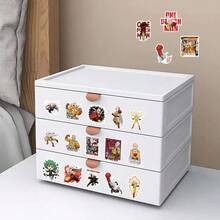 Bộ 54 miếng dán hình siêu anh hùng đấm bốc theo phong cách anime, chống thấm nước, hình dán nhân vật võ sĩ quyền anh anime, hình dán phong cách truyện tranh nổi bật dành cho máy tính xách tay, bình nước, ván trượt, sổ tay và người hâm mộ. - Nhiều màu - Xem 9