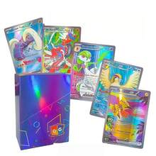 300PCS Anime Fan Gift Battle Card, Card, Card (V Series VMAX, Rare GX Card, Anime Game Card, Refill Card, Flash Card - Multicolor - View 4