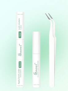 Bộ 608 cụm mi giả riêng lẻ, bộ dụng cụ nối mi, độ dày 80D, 100D tự làm mi giả với keo dán và chất bịt kín, dụng cụ gỡ mi, nhíp, tạo hiệu ứng trang điểm mắt 3D nổi bật, bộ dụng cụ nối mi tự làm tại nhà. - màu đen - Xem 13
