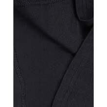 Playera unisex de 100% algodón con estampado minimalista y elegante, manga corta y cuello redondo, cómoda y versátil para primavera, verano y uso diario - [Negro] - Ver 4