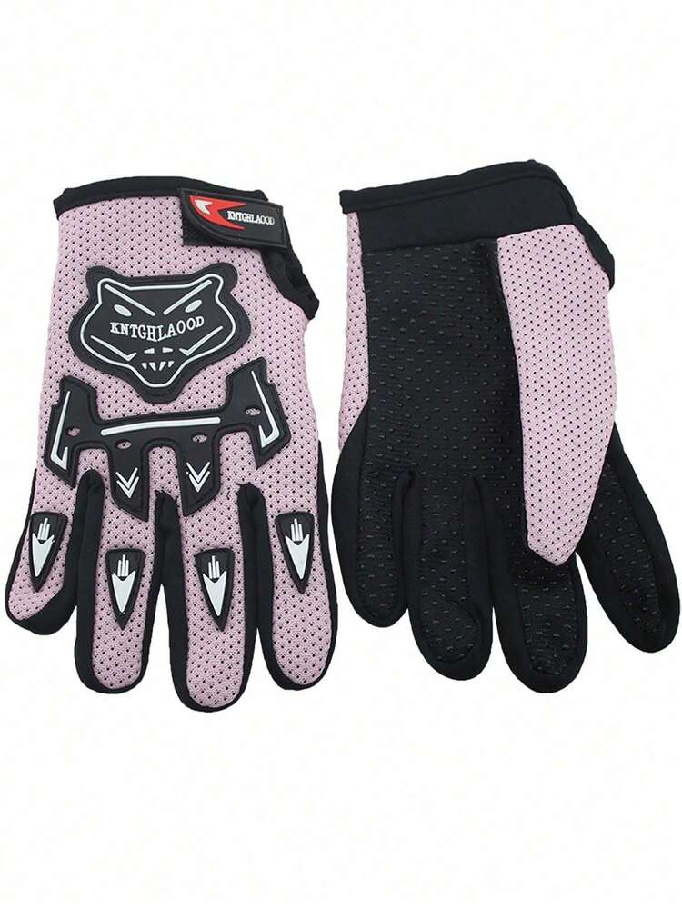 Children's Outdoor Cycling Gloves, Full Finger Breathable Outdoor Sports Gloves, Suitable For Students Participating In Outdoor Activities, Fits Ages 8-13 - Multicolor - View 7