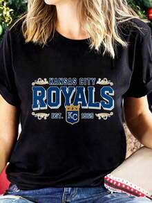New Men's Casual Sports T-Shirt, Seattle Mariners Baseball Team Logo T-Shirt, Unisex For Men And Women, Casual Short Sleeve. - 黑色 3 - 查看 7